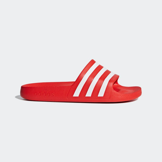 ADILETTE AQUA SLIDES Active Red / Cloud White / Active Red-F35540