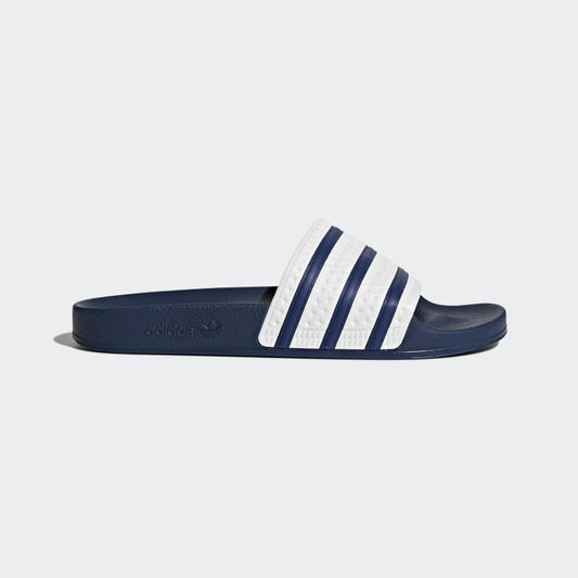 ADILETTE SLIDES ADIBLUE / WHITE / ADI BLUE - Discount Store
