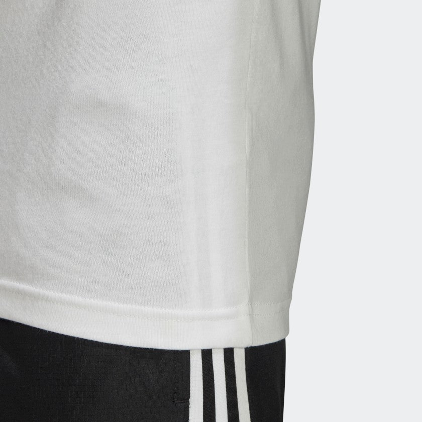 DIAGONAL LOGO TEE White-Fm3389