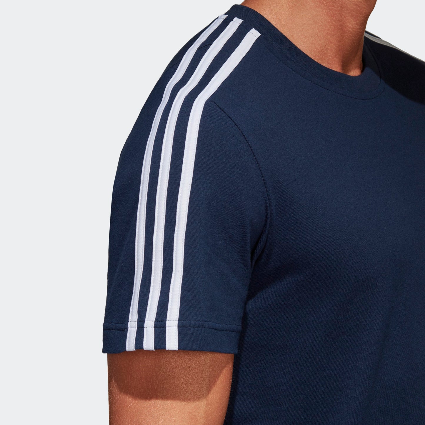 ESSENTIALS CLASSICS 3-STRIPES TEE Collegiate Navy-b47359
