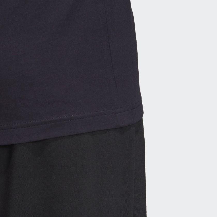 ESSENTIALS PLAIN TEE BLACK / WHITE - Discount Store