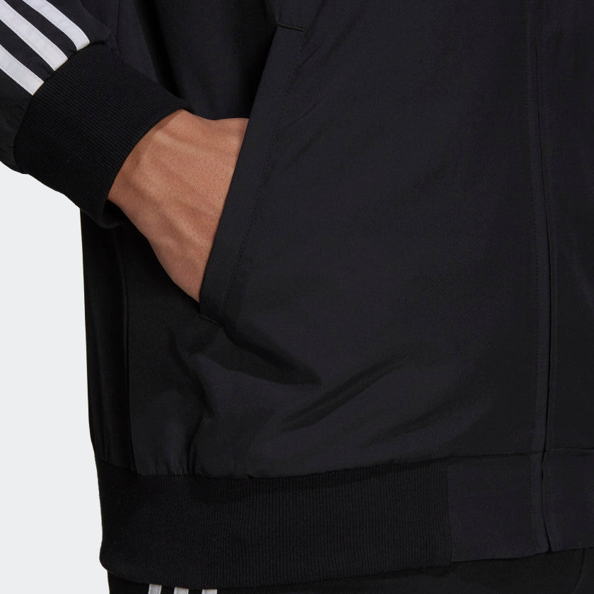 ESSENTIALS WOVEN 3-STRIPES JACKET-Gv5254