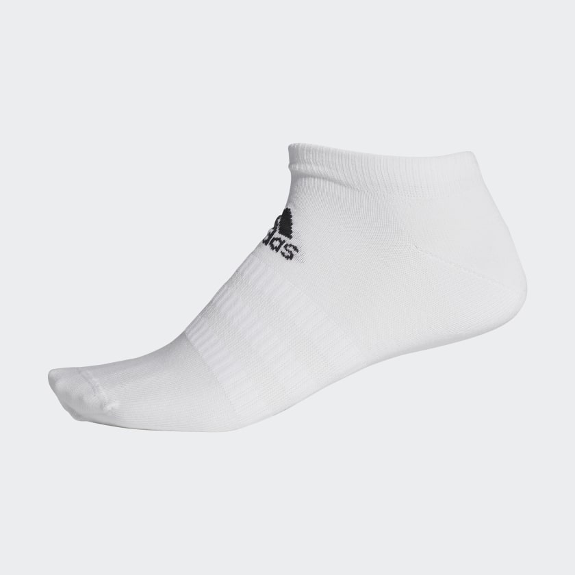LOW-CUT SOCKS White / White / Black-Dz9422