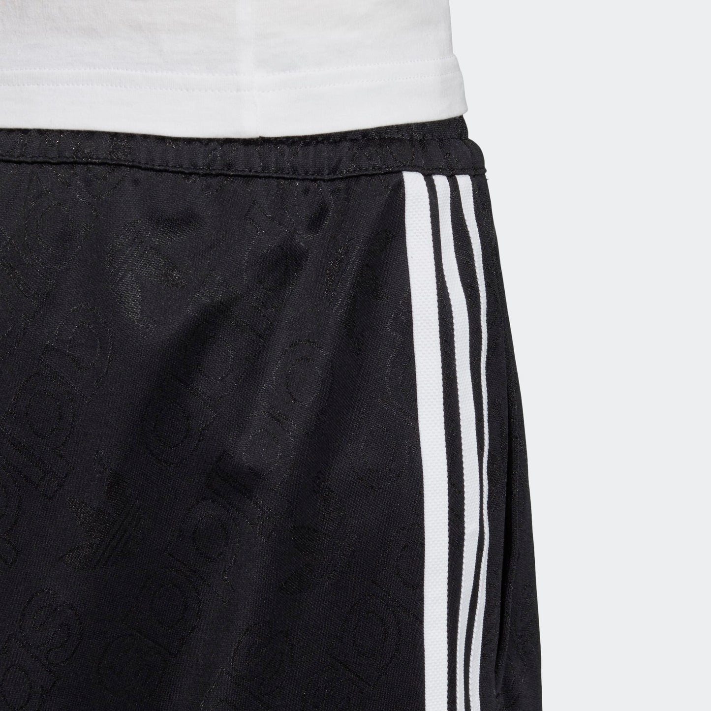 MONOGRAM SHORTS BLACK