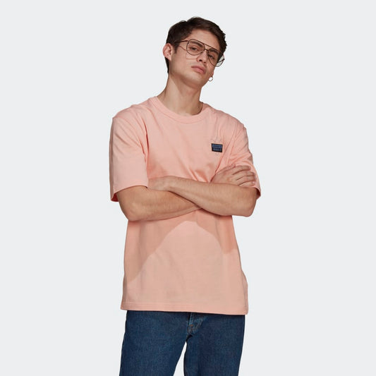 R.Y.V. ABSTRACT TREFOIL T-SHIRT Dust Pink-Gn3282