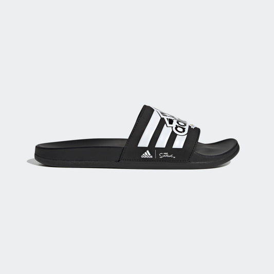 THE SIMPSONS ADILETTE COMFORT SLIDES Core Black / Cloud White / Core Black-Gv7349