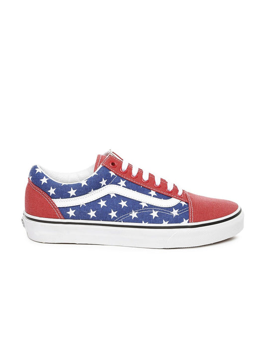 Red & Blue Old Skool Casual Shoes - Discount Store