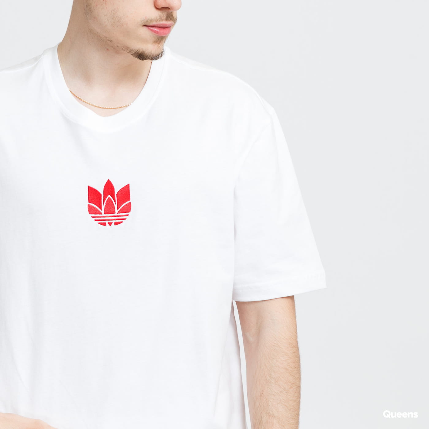 Adicolor 3D Trefoil Tee blue / turquoise-Gn3546