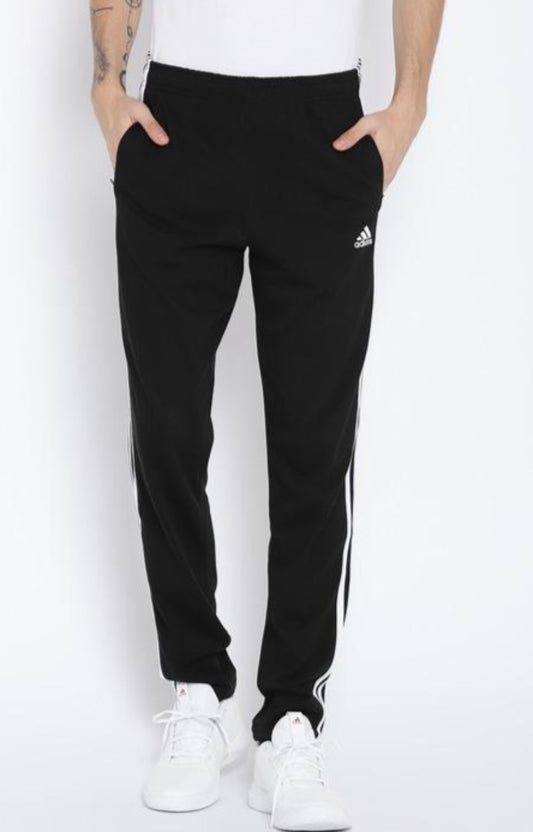Men Black Essentials SJ 3S Track Pants-Ce6552-