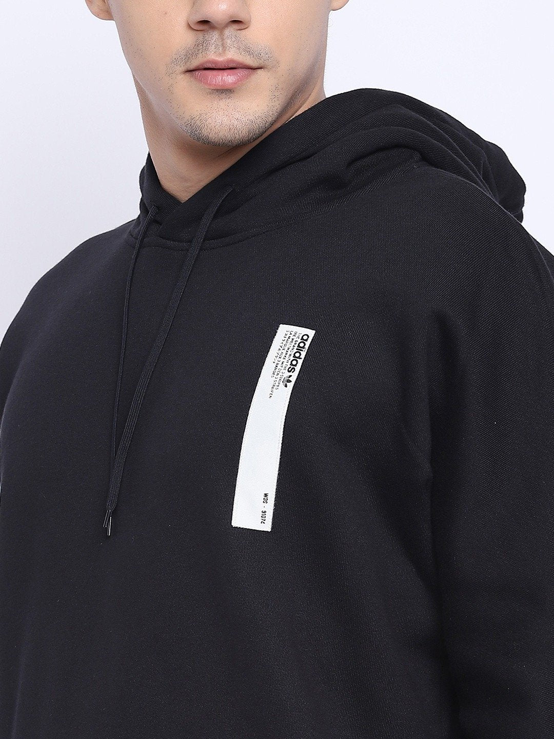 Men Black NMD Hooded Sweatshirt - Discount Store