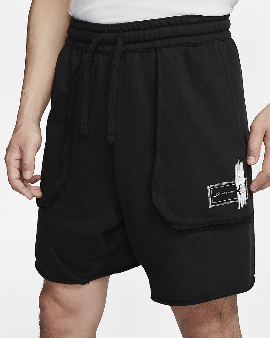Men's Fleece Basketball Shorts Nike Dri-FIT KD-Cd0370-010