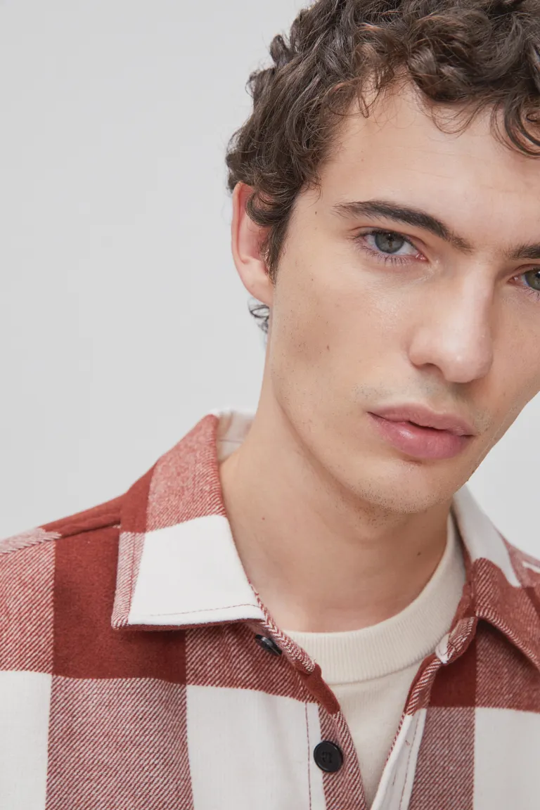 Twill Overshirt-0875217035