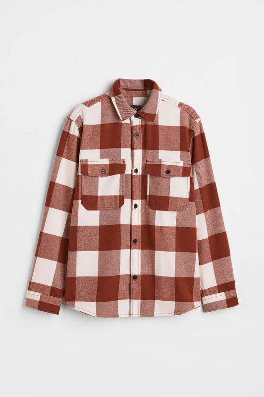 Twill Overshirt-0875217035