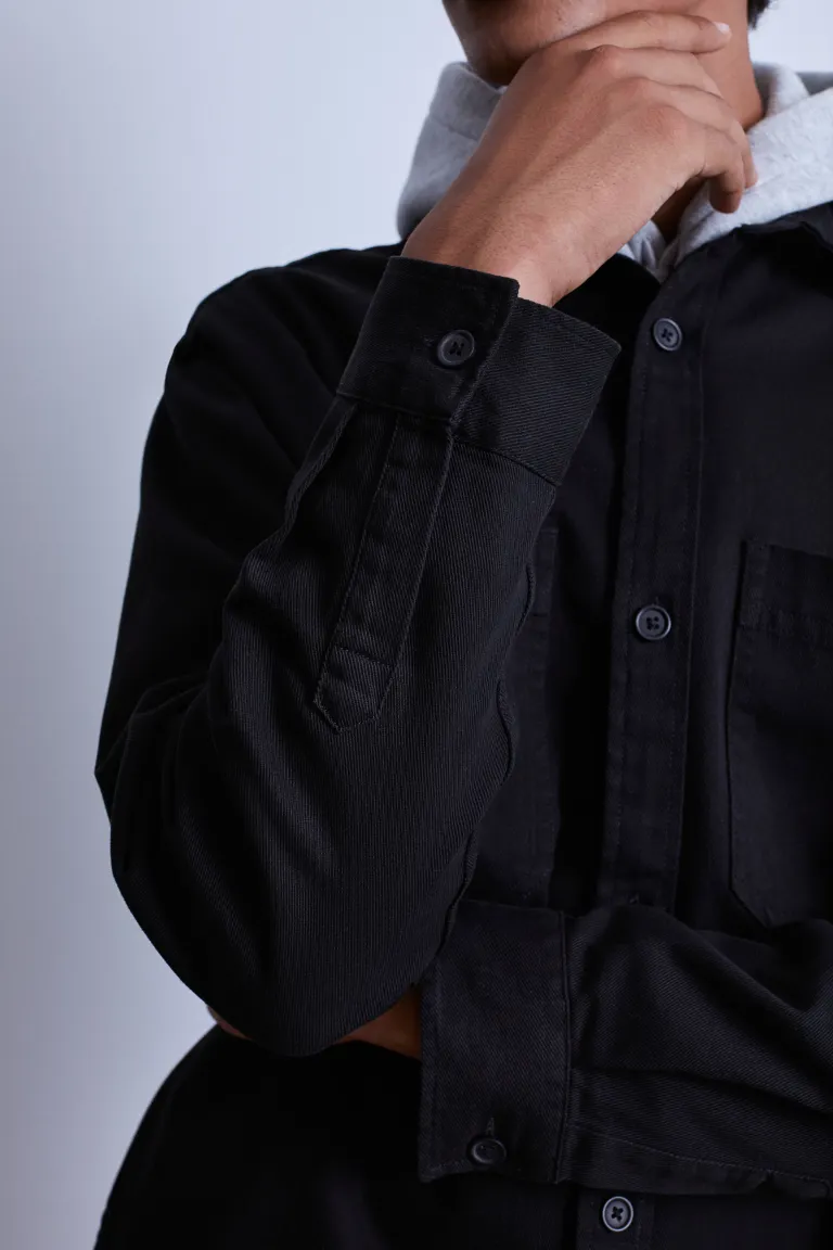Regular Fit Overshirt-0944940005