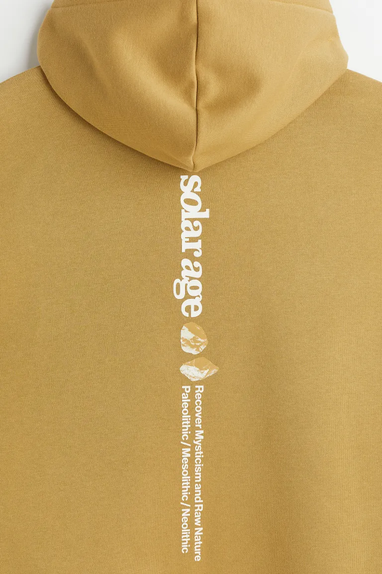 Relaxed Fit Hoodie-1019679027