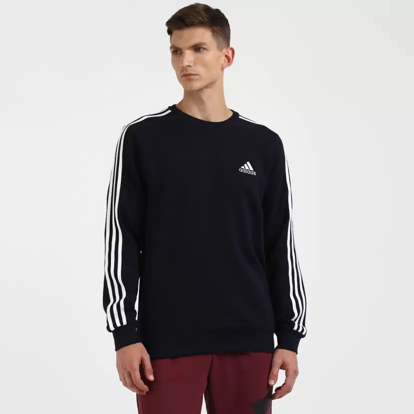 Full Sleeve Striped Men Sweatshirt-Ha5633