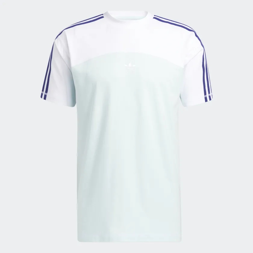 BLOCKED 3-STRIPES TEE-Hc2101
