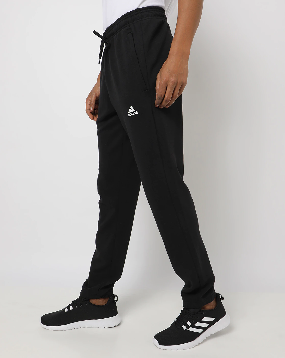Straight Track Pants with Insert Pockets-Hr3203