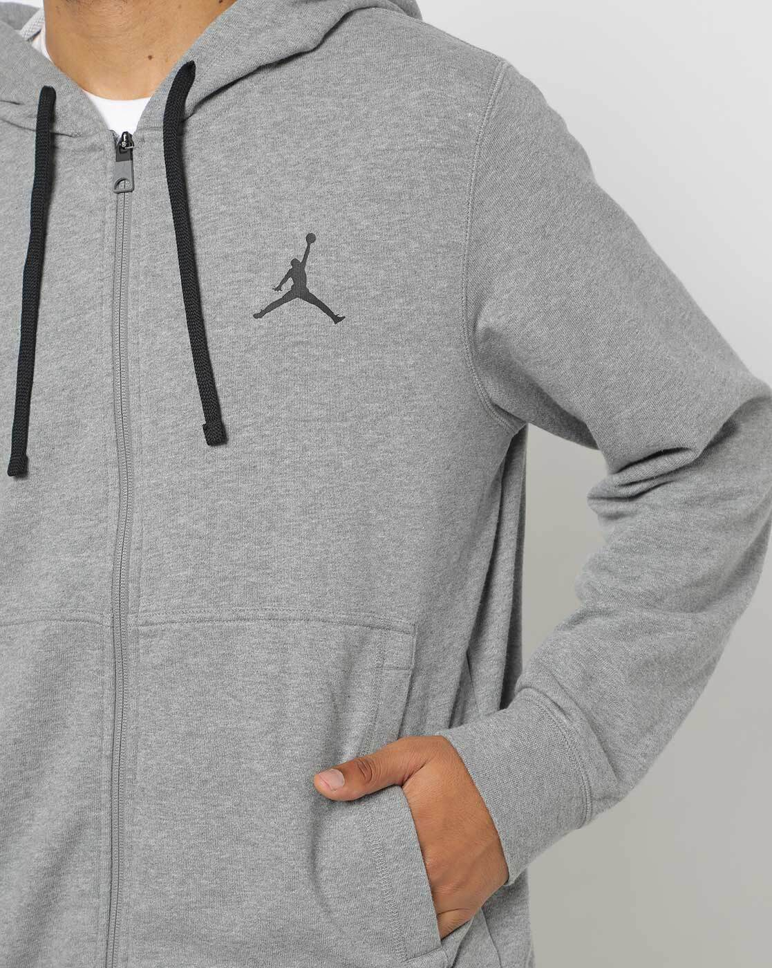 Heathered Hoodie with Kangaroo Pockets-Dc9737-091