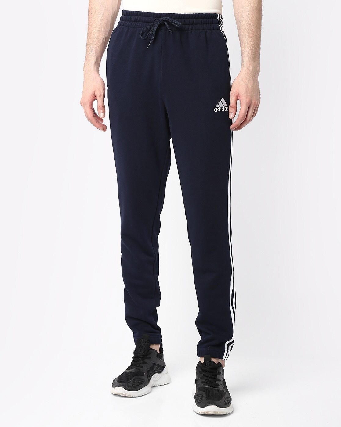 Straight Track Pants with Contrast Taping-Hb0948