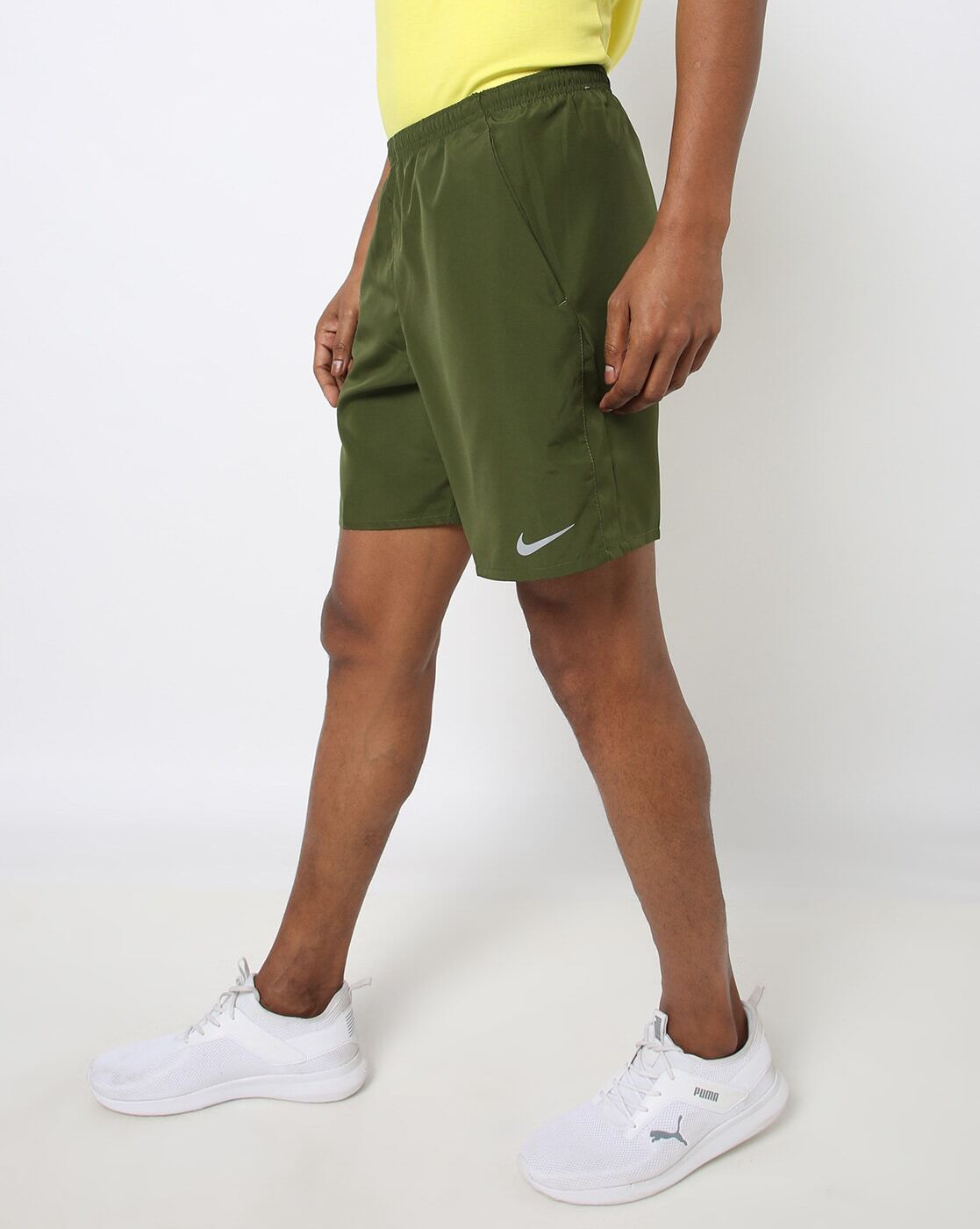 Logo Print City Shorts with Insert Pockets-Ck0451-326