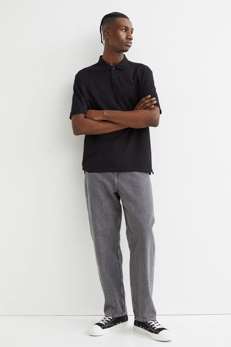 Cotton polo shirt-0816759001