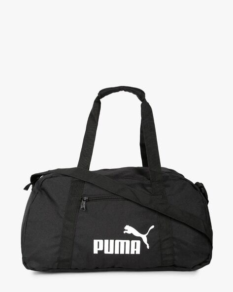Textured Duffel Bag with Signature Branding-075722 01