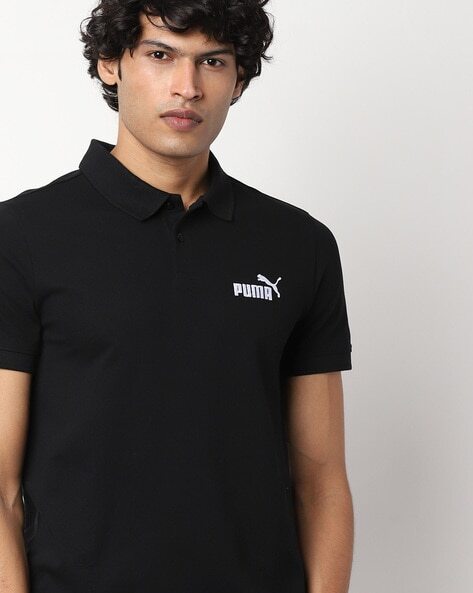 Polo T-shirt with Signature Branding-587531 01
