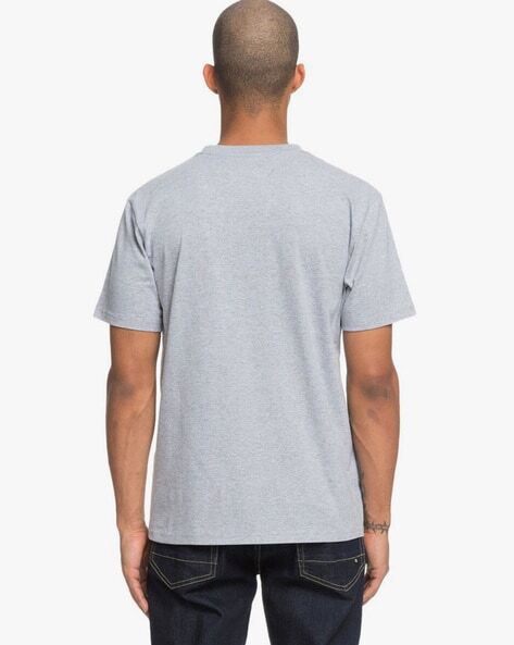 Numeric Print Crew-Neck T-shirt-EDYZT03763