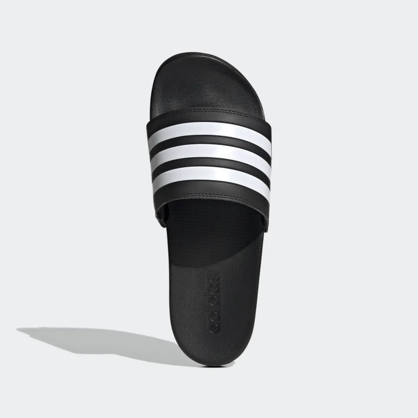 ADILETTE COMFORT SLIDES-black/wht-Gz5891