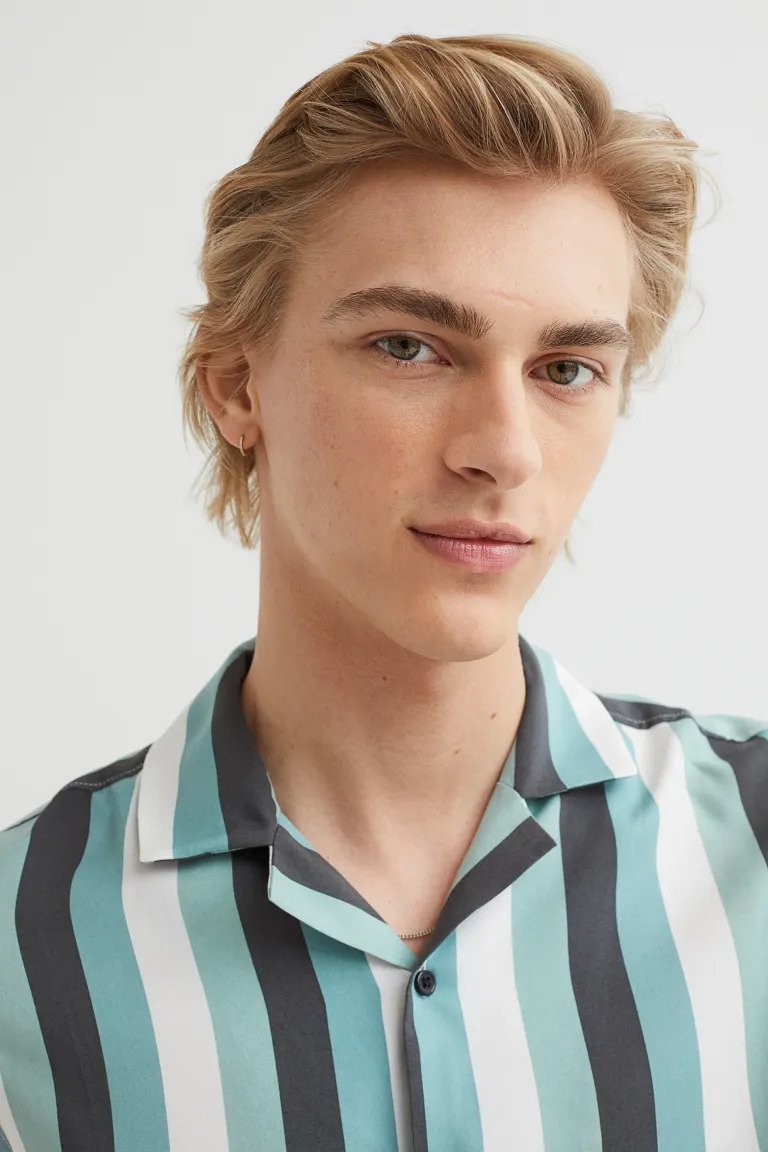 Regular Fit Resort shirt-1005019006