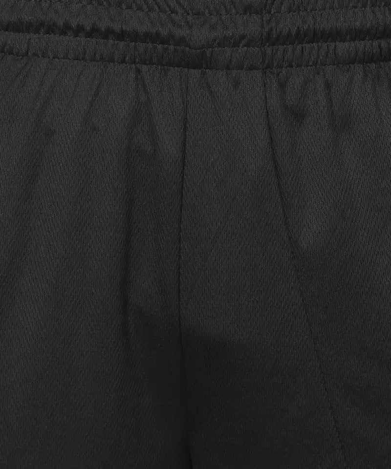 Self Design Men Black Sports Shorts-Dh6764-013
