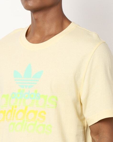 Logo Print Crew-Neck T-shirt-Fm3382
