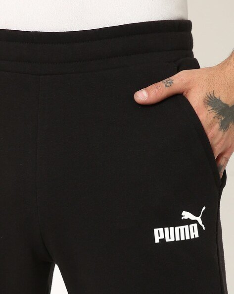 Essentials Logo Print Knit Joggers-58671601