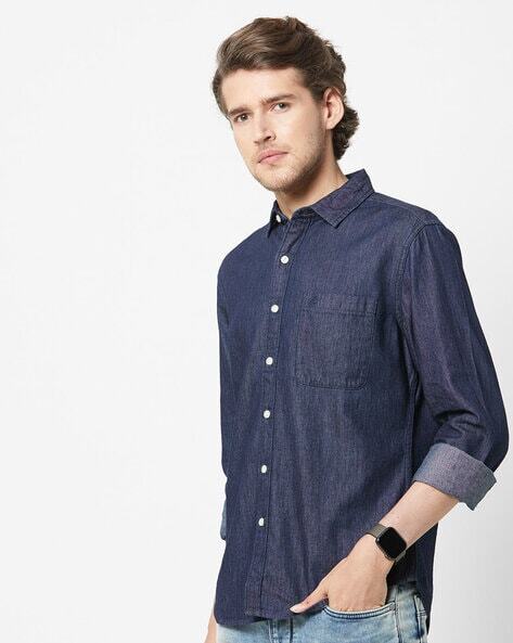 Shirt with Patch Pocket-21947-0002