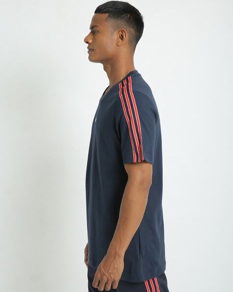 SPRT Crew-Neck T-shirt with 3-Stripe-Gn2420