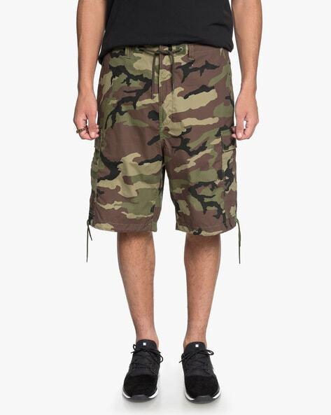 Trueper Mid-Rise Flat-Front Shorts-edyws03105 - Discount Store