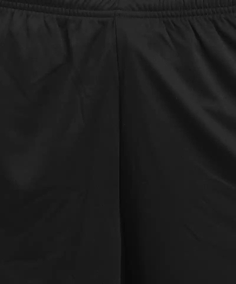 Solid Men Black Sports Shorts-Hc1836