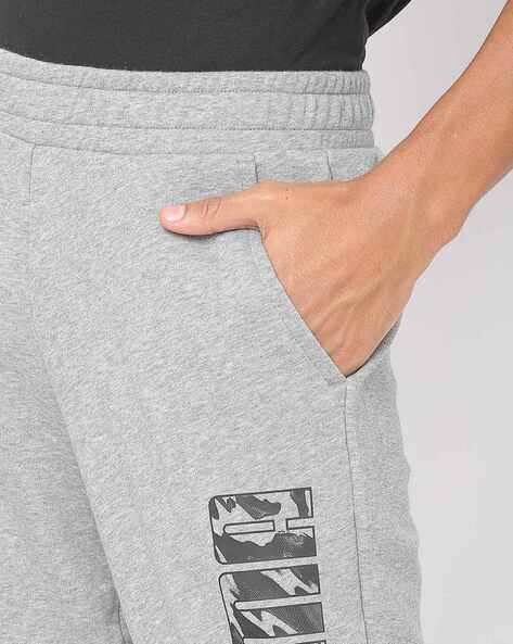Heathered Joggers with Slant Pockets-581464 03