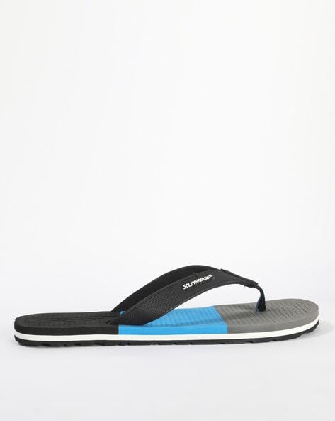Moz Perforated Thong-Strap Flip-Flops