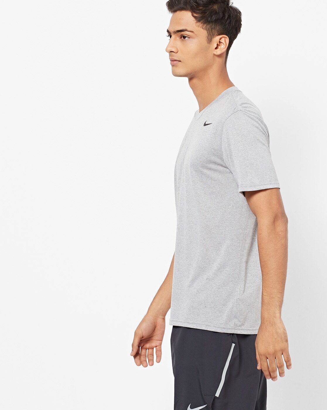 Crew-Neck T-shirt with Branding-718834-063