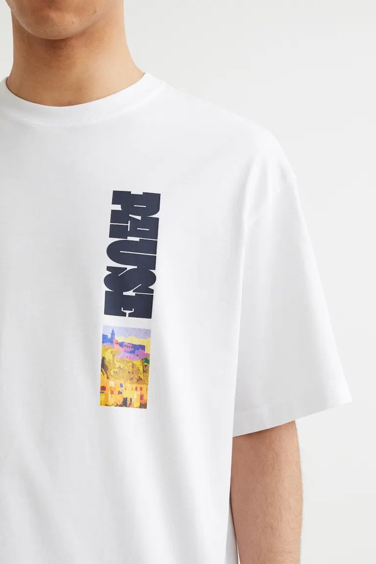 Relaxed Fit Cotton T-shirt-1032522035