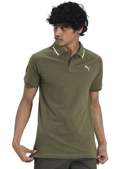 Sports Polo T-shirt with Contrast Tipping-584269 49