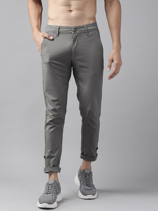 X Discovery Adventures Men Grey Chinos-13860718
