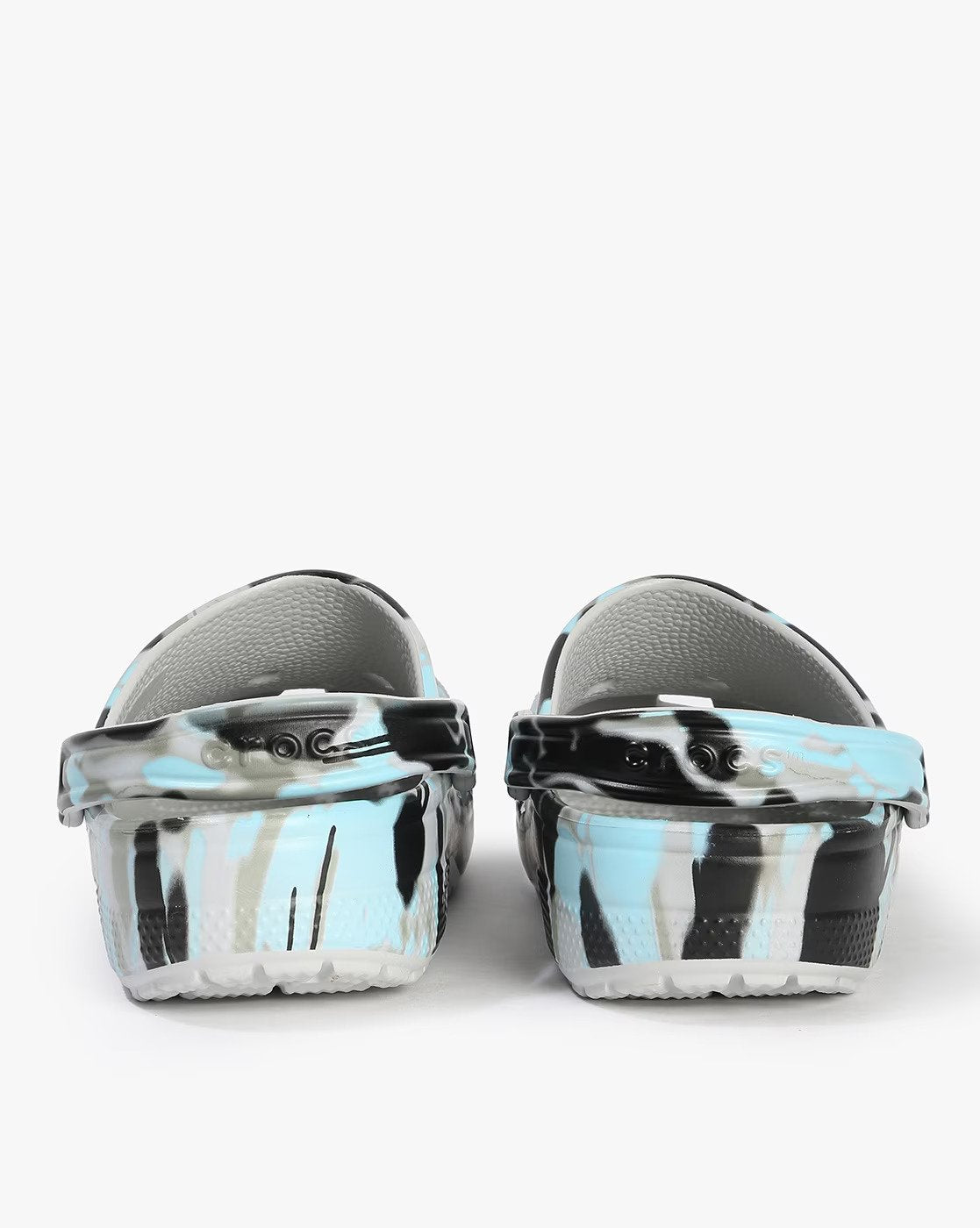 Camouflage Print Clogs with Slingback-208261-1ft