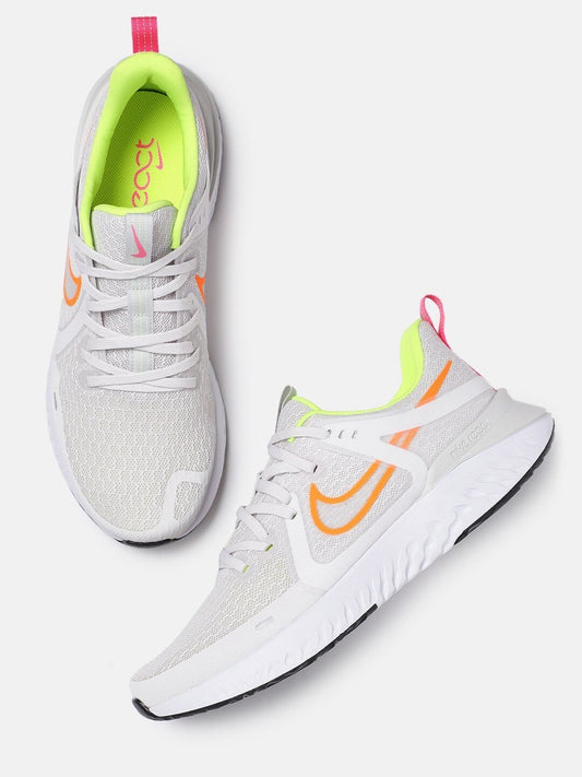 Men Off-White LEGEND REACT 2 Running Shoes-AT1368-008 - Discount Store