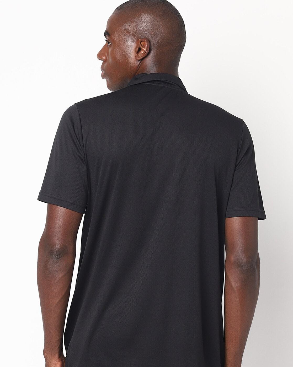 Logo Print Polo T-shirt-H18949