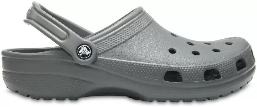 Men Grey Clogs Sandal-10001-0da