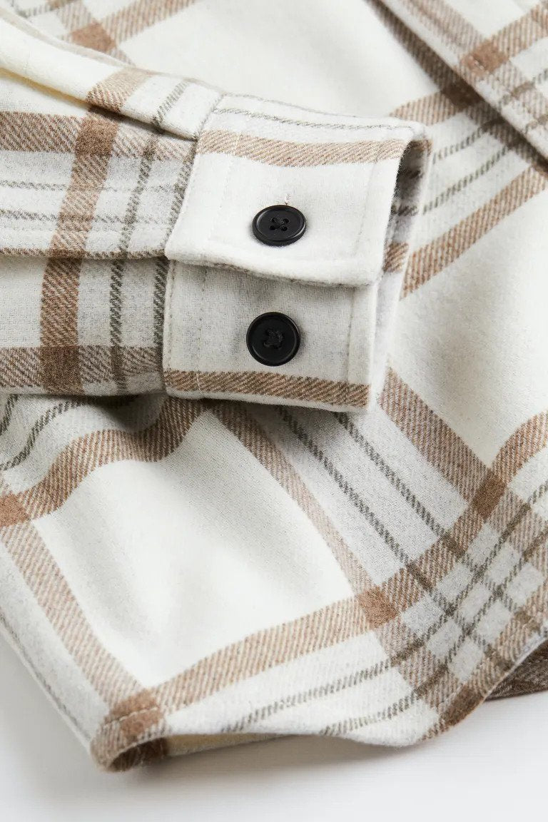 Twill overshirt-0875217039