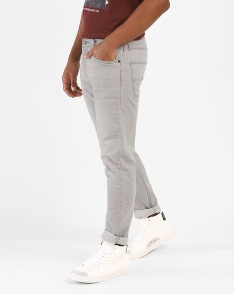 512 H220 Curtai Mid-Rise Mid-Wash Tapered Jeans-36087-0289